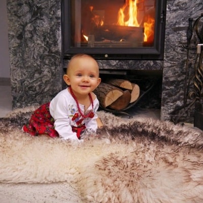 Přírodní dekorativní ovčí kůže Polský výrobce