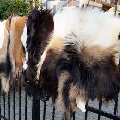 Přírodní dekorativní ovčí kůže Polský výrobce